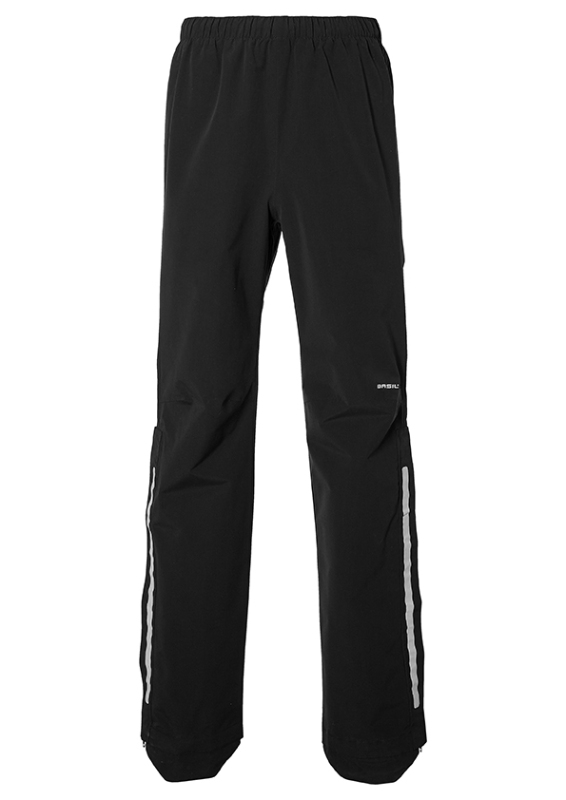 Regnbukser BASIL Mosse S herre Jet Black