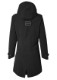Regnparka BASIL Mosse XS dame Jet Black