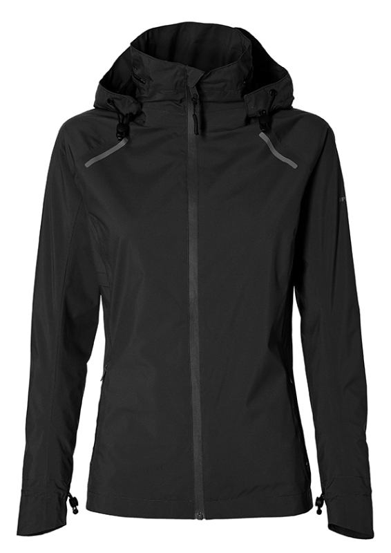 Regnjakke BASIL Skane M dame Jet Black