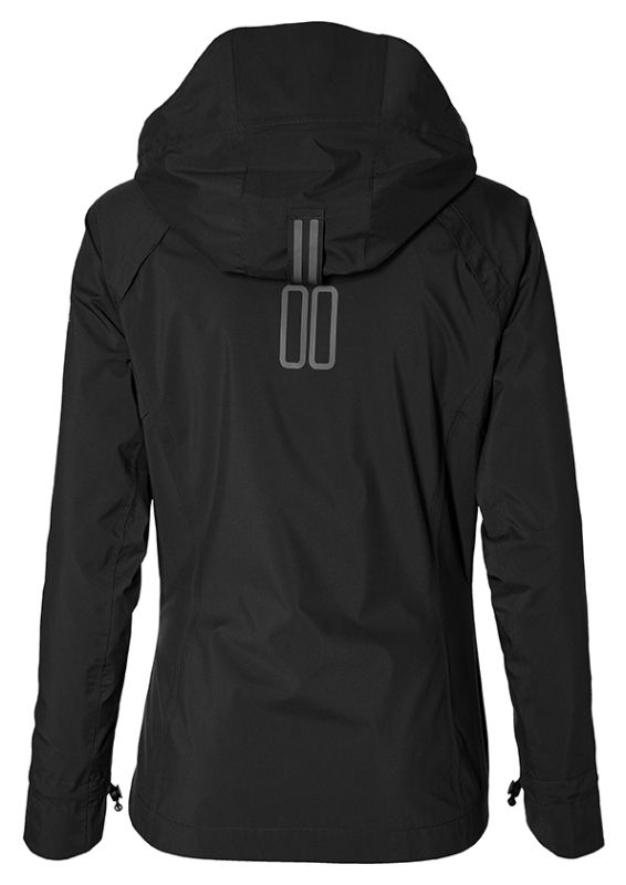 Regnjakke BASIL Skane M dame Jet Black