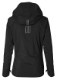 Regnjakke BASIL Skane XL dame Jet Black