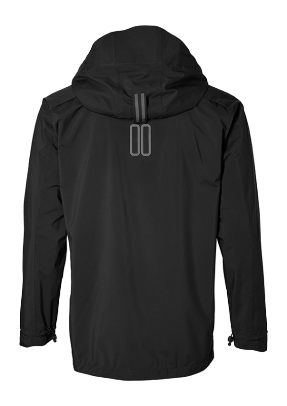 Regnjakke BASIL Skane L herre Jet Black