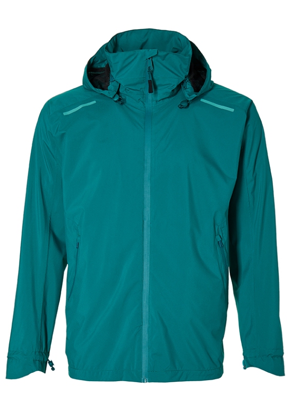 Regnjakke BASIL Skane XXL herre Teal Green