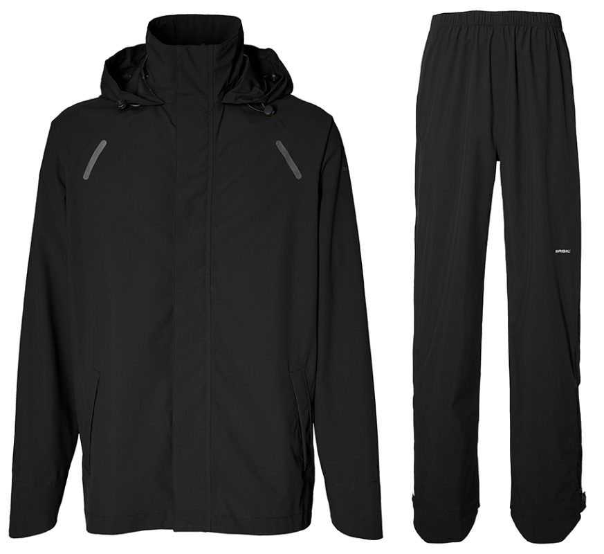 Regnsæt BASIL Hoga XXXL Unisex Jet Black