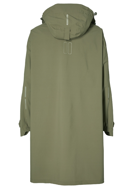 Regn poncho BASIL Mosse one size Unisex Olive Green