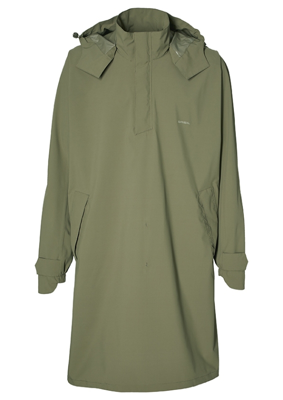 Regn poncho BASIL Mosse XL/XXL Unisex Olive Green