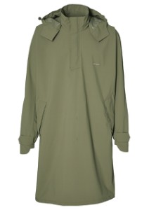 Regn poncho BASIL Mosse XL/XXL Unisex Olive Green