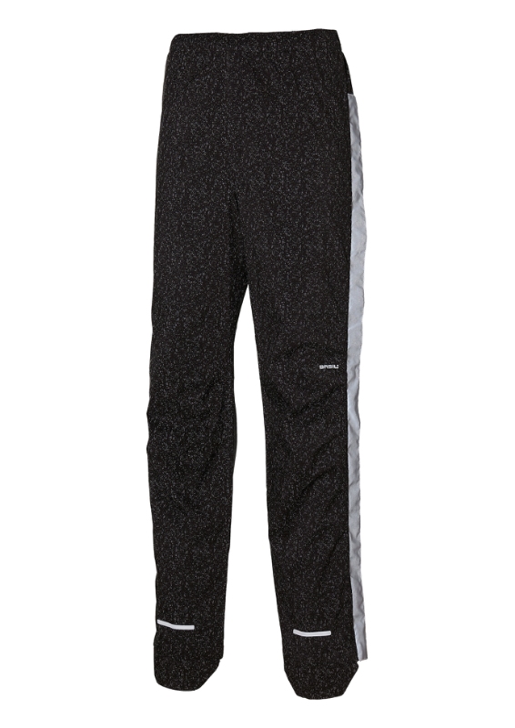 Regnbukser BASIL Skane HiVis S dame jet Black