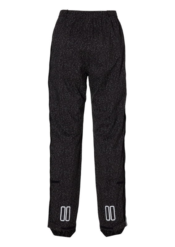 Regnbukser BASIL Skane HiVis M dame jet Black