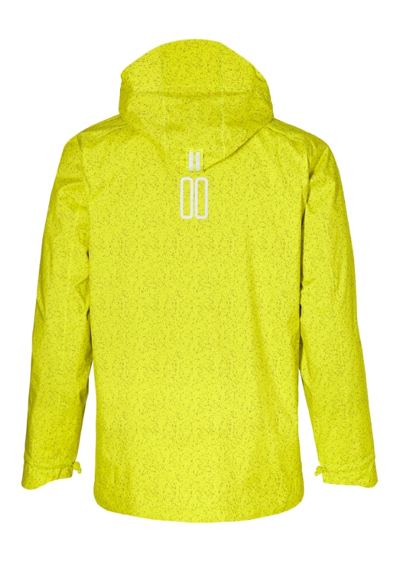 Regnjakke BASIL Skane HiVis XXL herre neon yellow