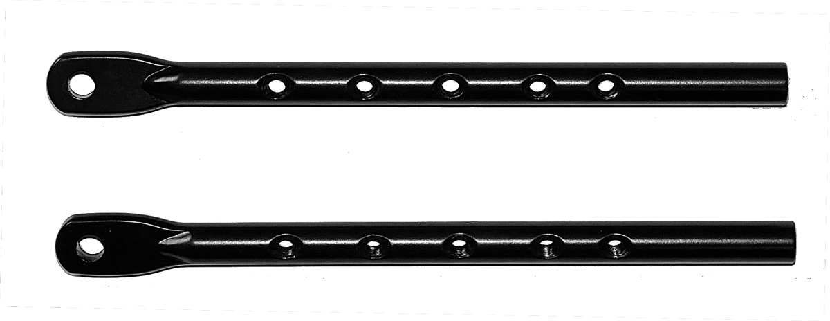 Fod for bagagebærer RUBIS Matsort Alu 5 huller til at juster højden