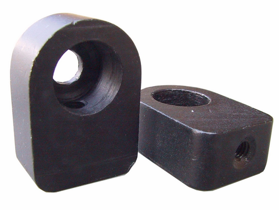 Beslag alu f. RUBIS sort Husk der skal 2stk til et sæt