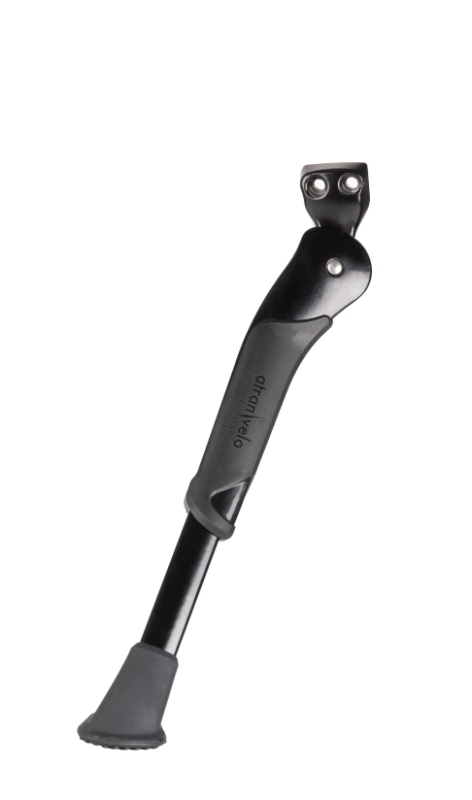 Støtteben REX DV Sort Alu justerbar 24-29 ATRAN VELO 18mm hul afst.