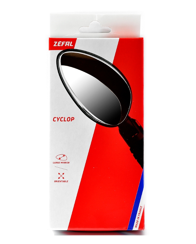 Spejl Zefal Cyclo Multi position - styrendemontering