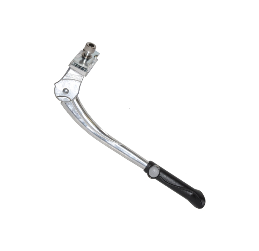 Støtteben (sølv) fra Bikepartner. Justerbar 24-28