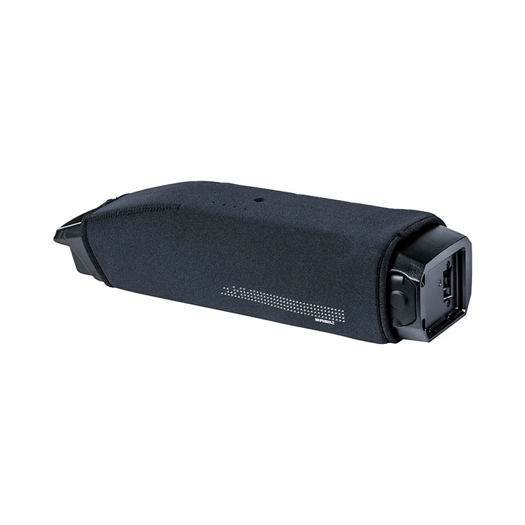 Overtræk batteri BASIL Sort/lime for Yamaha Downtube (10) beskytter mod kulde og skader