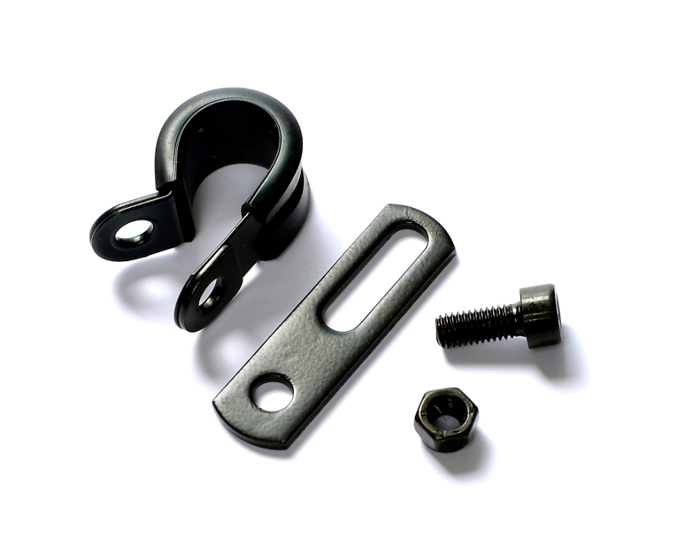 Beslag HEBIE kædeskærm Til montering bag