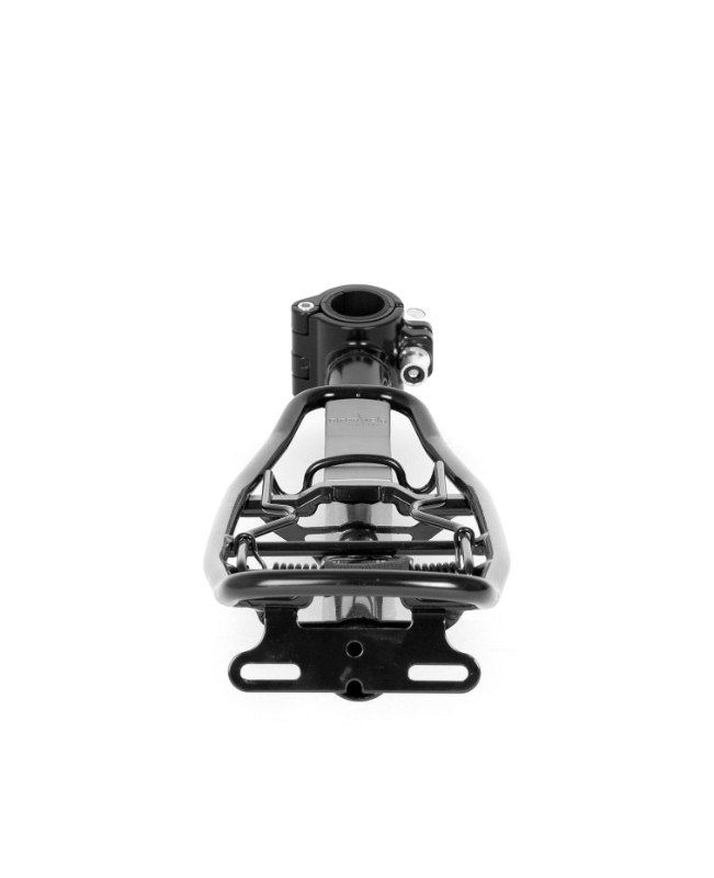 Bagagebærer Active AtranVelo Sort Alu med klap 10kg AVS For sadelpind ø25-36mm