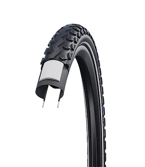 Dæk Schwalbe 700x35 E-25 Sort Land Cruiser Plus R 11101042.01 (37-622) Green compound