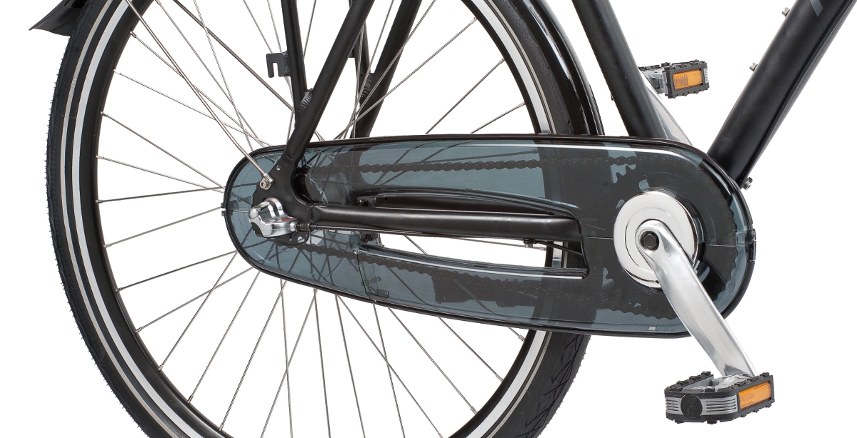 Kædeskærm AXA 38T KAMELEON SMOOTH DSM beslag medfølger