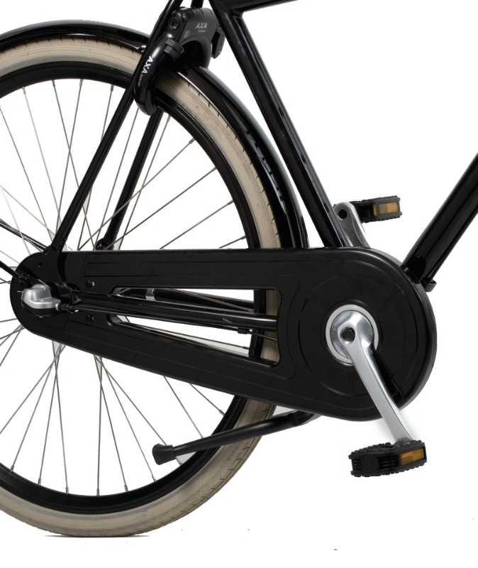 Kædeskærm AXA 46-48T Sort for 26/28