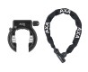 AXA Solid Plus & LINQ CITY100 låsesæt. Samme nøgle benyttes til begge låse. AXA online nøgleservice. Sikkerhedsniveau 11/15 (solid) og 9/15 (LINQ)