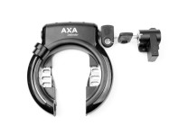 Batterilåse sæt AXA Defender E-bike Shimano, for Bagagebærer Key, anti drilling cylinder, hardened steel bracke