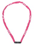 Kædelås AXA RIGID (Pink) 1200 x 3,5 mm 3,5 mm kæde med kodelås (4 cifre fritvalg). Kraftig beskyttende polyester-betræk.