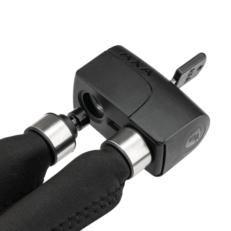 Foldelås AXA FOLDABLE 10, Ø10mm - Længt 105 CM - inklusiv holder. Varefakter godkendt.