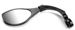 Spejl (sort) BikePartner e-bike Med brudsikkert glas. Venstre side passer ø21-26mm styr (1/10/50)