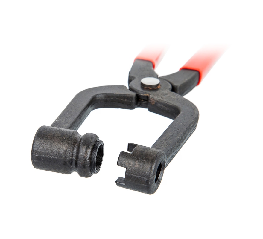 Klingeværktøj Chainring'r fra Cyclus til nem og hurtig af- og påmontering af klingebolte. Bit-D til f.eks. Shimano, Truvativ medfølger.