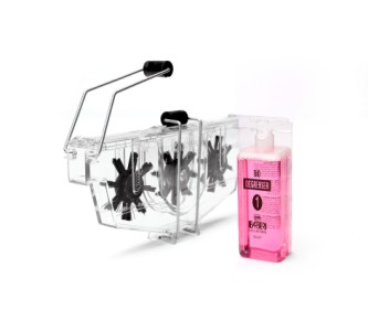 Kæderenseboks Med børster inkl. rensevæske Med børster inkl. rensevæske