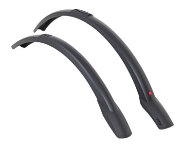 Skærmsæt HEBIE 700C VIPER Sort 3/4 CITY 45mm