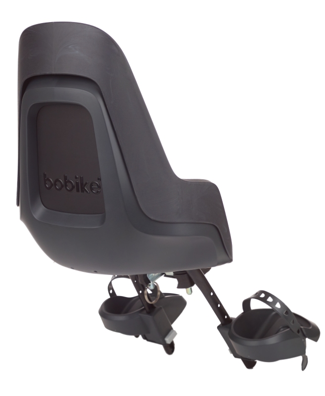 Barnestol BoBike ONE ECO Mini Sort forstol max 15 kg Beslag ø22-32mm