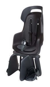 Barnestol BoBike GO maxi (sort) Bagstol max 22kg E-BD til montering på bagagebærer.