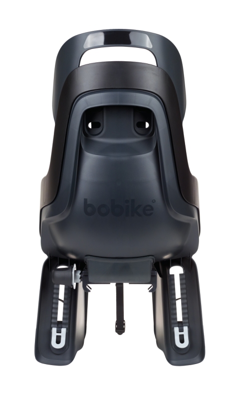 Barnestol BoBike GO maxi (sort) Bagstol max 22kg E-BD til montering på bagagebærer.