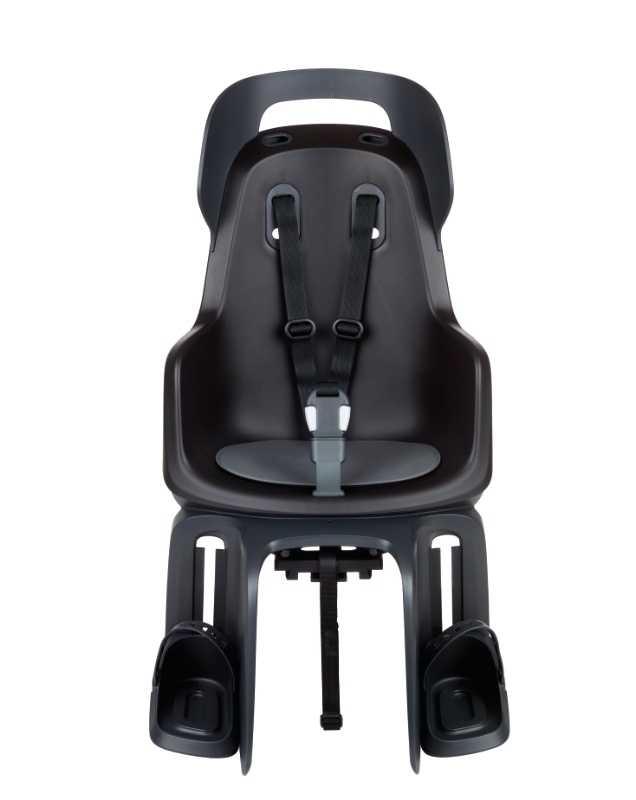 Barnestol BoBike GO Maxi (sort). til MIK HD system. Max 22 kg, alder 9 mdr - 6 år.