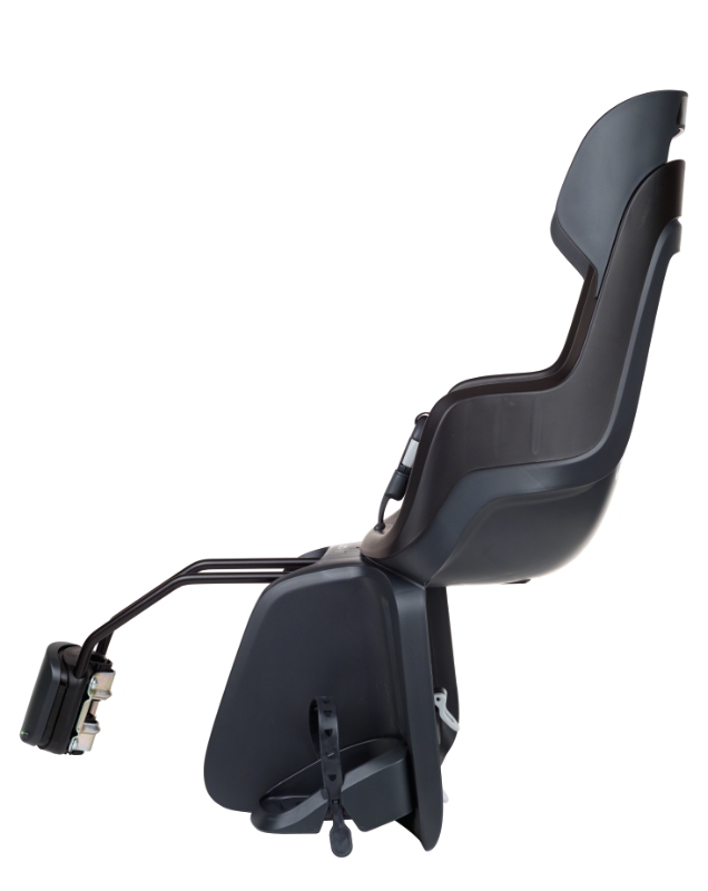 Barnestol BoBike GO maxi (sort) til montering på rammen, Ø 28-40mm   Max. 22 kg, alder 9 mdr - 6 år.