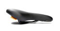 Sadel (unisex) fra Selle Royal model Explora.  60° kørestilling, Royal Gel, RVL tech, Durango  Cover (100 % vandtæt), ergonomisk kanal m.m.