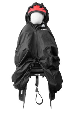 Regnslag/poncho (onesize) fra Bikepartner til børn i cykelstole (1-4 år). Universal pasform og kan  bruges til både Bobike, Yepp/Thule, Toddler m.fl.