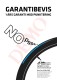 Dæk 28x1 1/2 NoPssss Road BikePartner Sort R, 5mm, 60TPI Org. nr.730194 (40-635) (20)