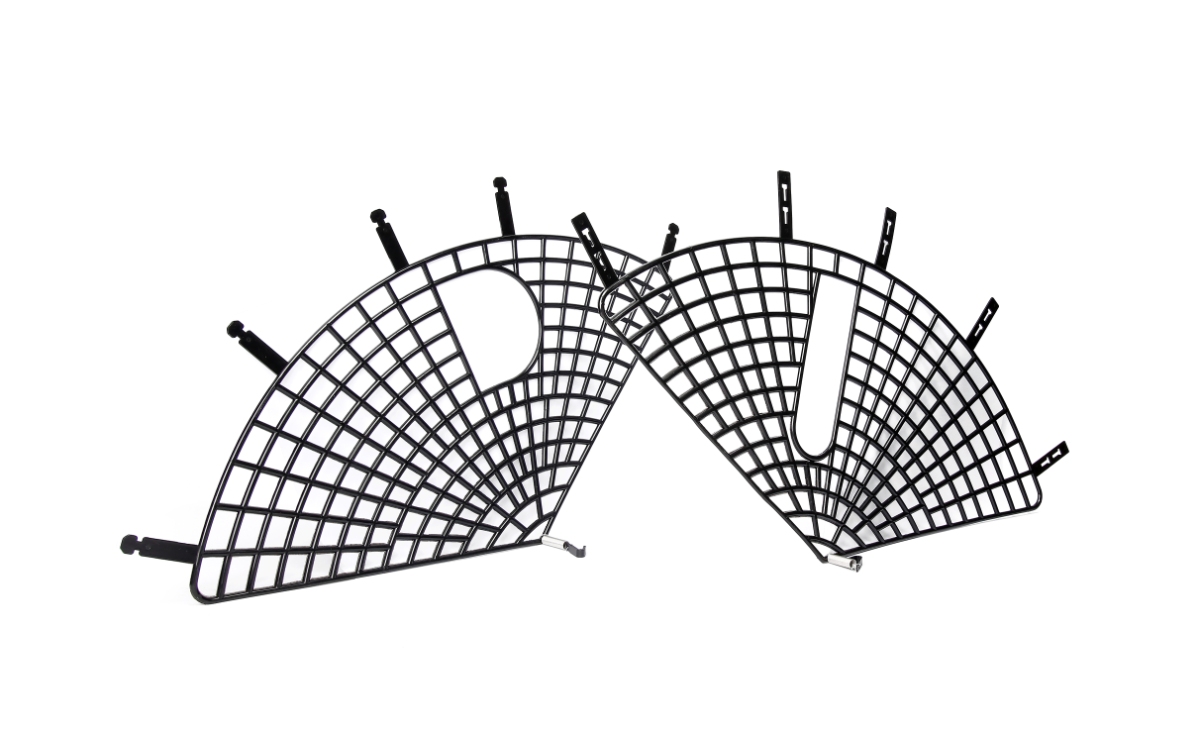 Frakkeskåner til baghjulet (sort) fra Bikepartner. Med låsehul. Passer til 26-28