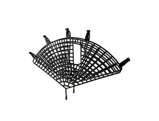 Frakkeskåner til baghjulet (sort) fra Bikepartner. Med låsehul. Passer til 26-28