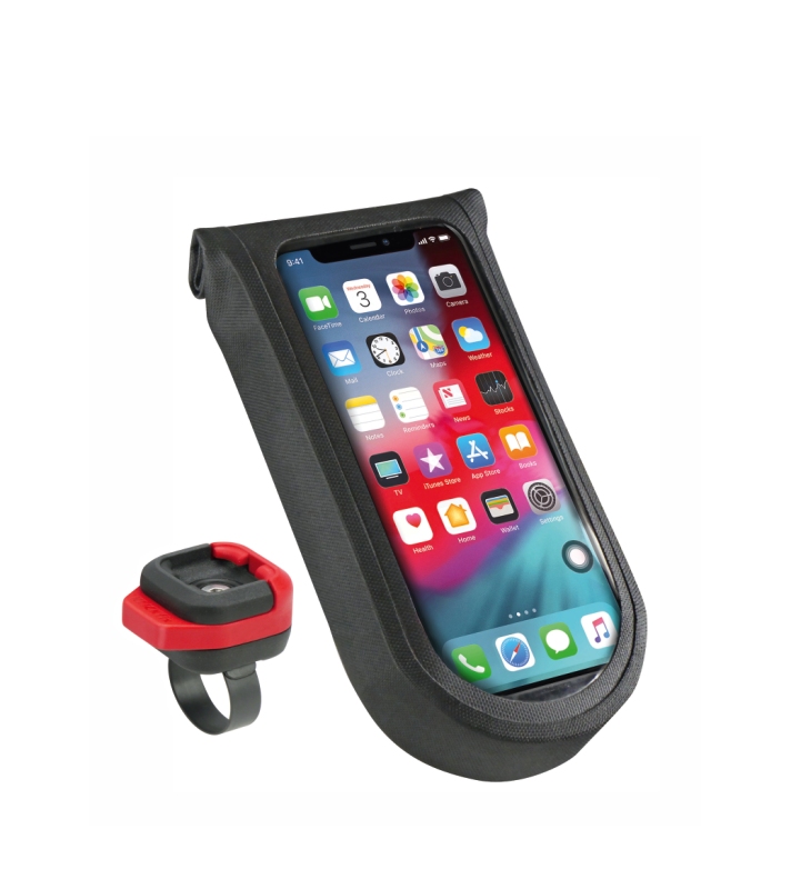 Taske KLICKFIX Phonebag Tour S 8,5x4,5x17,5cm for telefon 7,5x15cm Small incl. Quad mini adapter