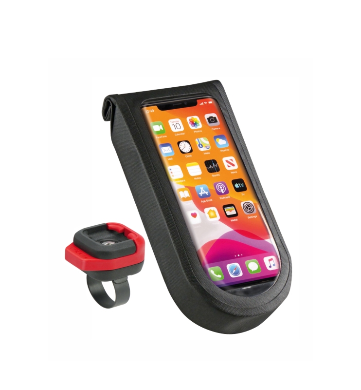 Taske KLICKFIX Phonebag Tour M 9x4,5x19,5cm for Telefon 8,5x16,5 Medium incl.Quad mini adapter