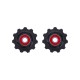BBB RollerBoys kædeførerhjul/pulleys 11T med keramiske lejer og special tandmønster.  Kompatibel med Campagnolo, Shimano & SRAM