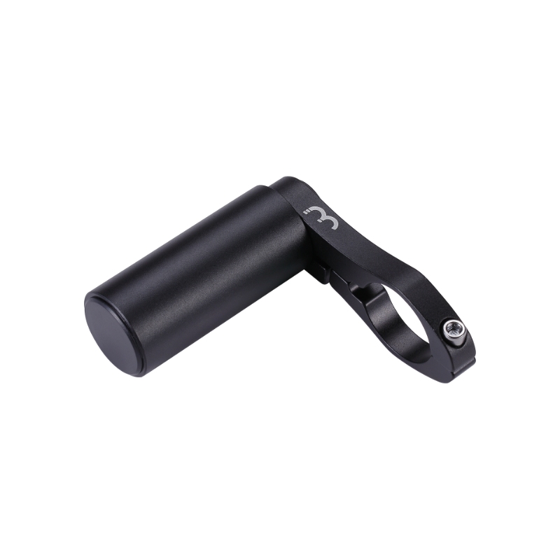 BBB BarMount  til monteri af ekstra tilbehør/udsty på styret (sort). Montering på ø31.8 mm styr. Stangen kan monteres venstre/højre i beslaget.