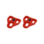 BBB RoadClip pedalklampe (rød). Kompatibel med Look DELTA og BBB RoadDynamic pedaler. Float: 4,5°, vægt 92 g