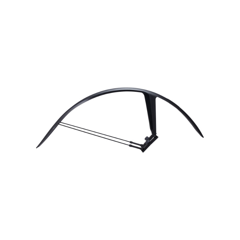 Skærmsæt BBB DiscGuardPlus til front & bag, passer til dækbredde 42-57 mm. Skånsomt gummi- belagt beslag. Skærmen er velegnet til Gravel.