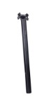 Sadelpind (sort) fra BBB model SkyScraper.  Str. 27,2x400 mm. Koldsmedet 6061 T6 aluminium & 2-skruet mikrojusteringssystem. Vægt: 342 g
